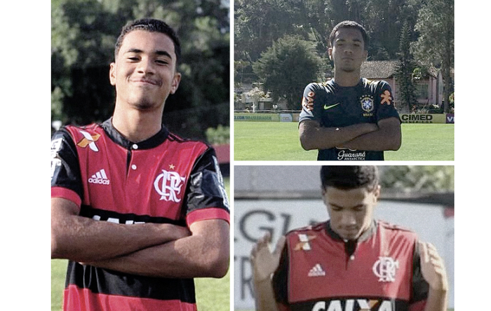 Arthur Freitas, salah satu pemain muda Flamengo yang menjadi korban tragedi kebakaran di asrama latihan tim.