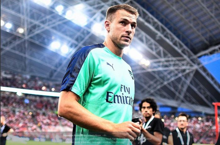 Gelandang Arsenal, Aaron Ramsey, setuju bergabung dengan Juventus pada bursa transfer musim panas 2019.