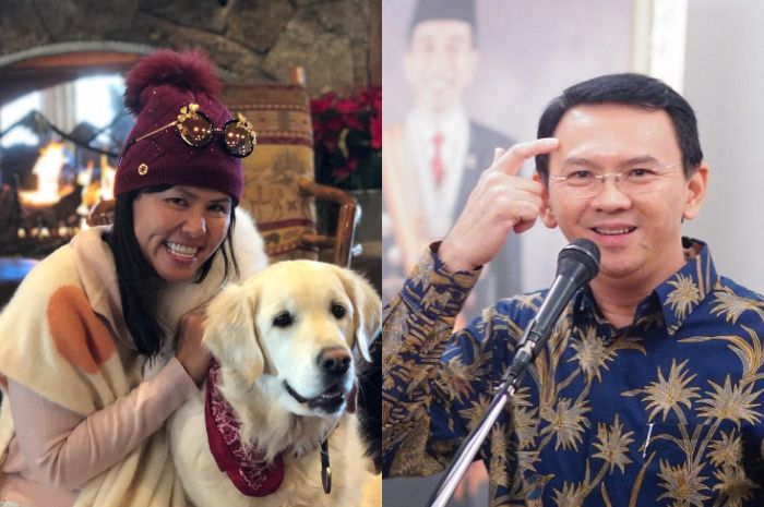 Kiri: Adik Ahok, Fifi Lety Tjahaja Purnama, Kanan: Basuki Tjahaja Purnama alias BTP
