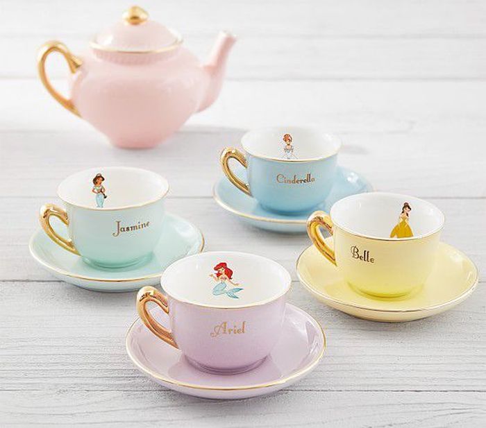 princess disney tea set