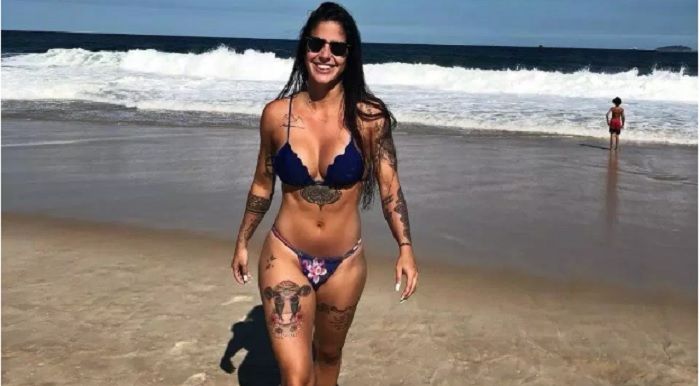 Luiza Ungerer, pevoli cantik dan seksi asal Brasil, sosok yang pernah menjalin hubungan spesial dengan Emiliano Sala.