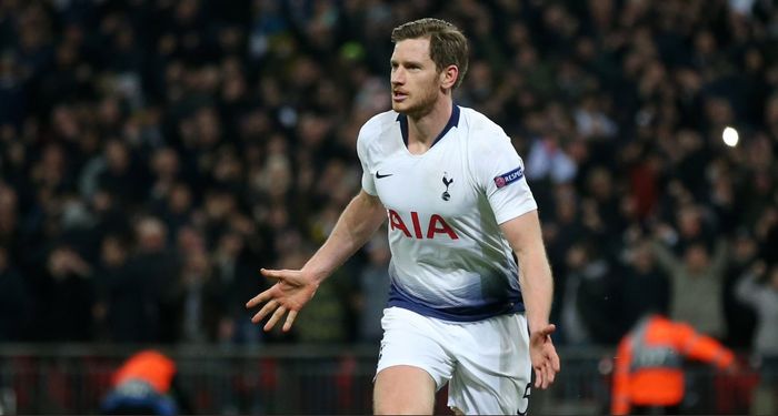 Pemain belakang Tottenham Hotspur, Jan Vertonghen, meminta timnya untuk tetap mewaspadai Dortmund meskipun mereka telah menang 3-0 di Wembley, Kamis (14/2/2019).