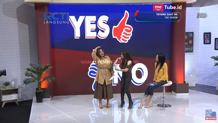 Reaksi Cut Trai ketika Okky Lukman menyinggung soal masa lalu