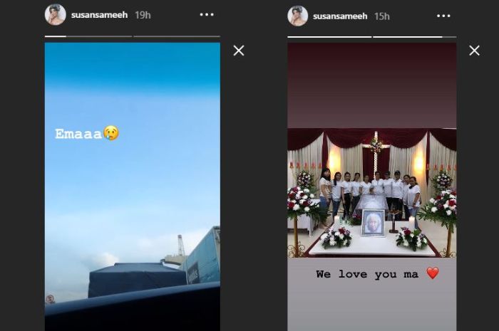 Instastory Susan Sameh
