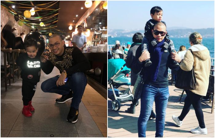 Mantan pacar Syahrini, Bubu rupanya juga dekat dengan keponakannya.
