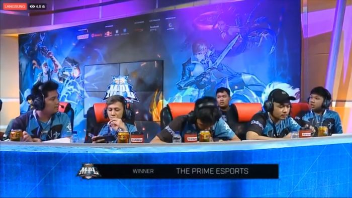 The Prime eSports won in the first week of the second day of MPL ID Season 3 against Saints Indos
