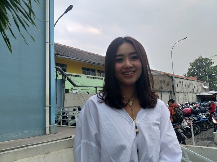 Selfi KDI saat ditemui Grid.ID di kawasan Tendean, Jakarta Selatan, Senin (18/2/2019).