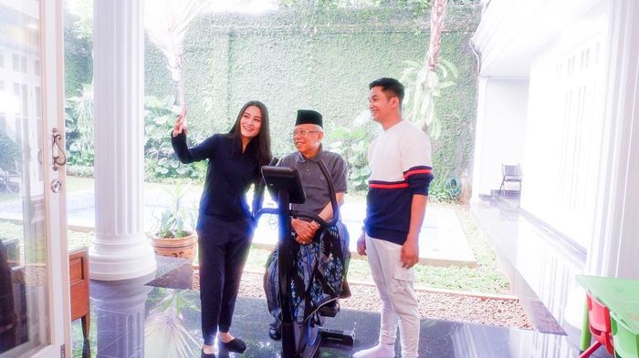 Mantan pacar Shireen Sungkar, Adly Fairuz ternyata cucu dari Ma'ruf Amin.