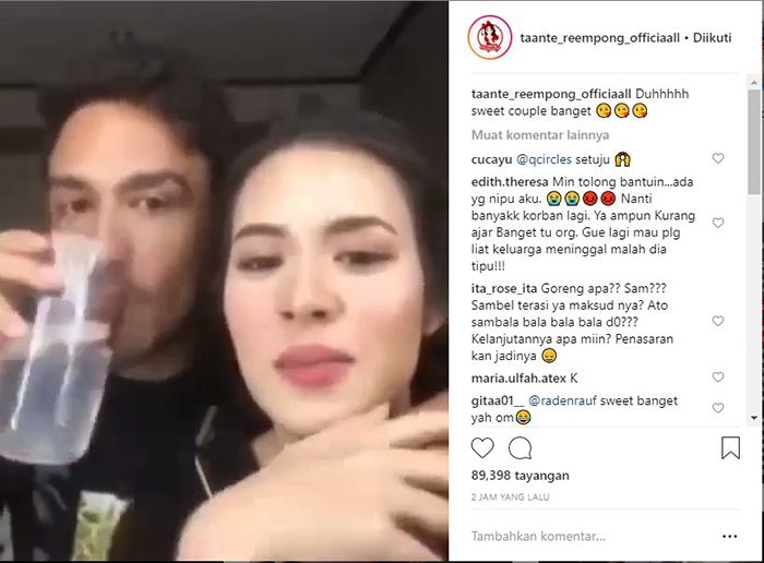 Hamish Daud minum air jeruk nipis hangat
