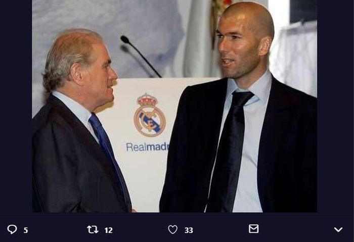 Mantan Presiden Real Madrid, Ramon Calderon