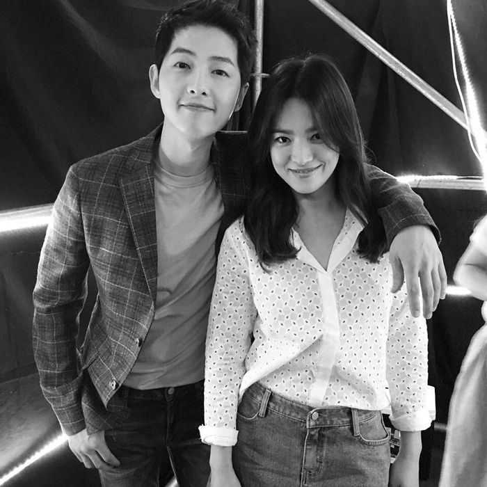 Song Jong Ki dan Song Hye Kyo.