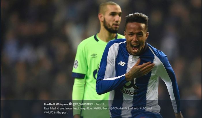 Bek tengah FC Porto incaran Real Madrid, Eder Militao.