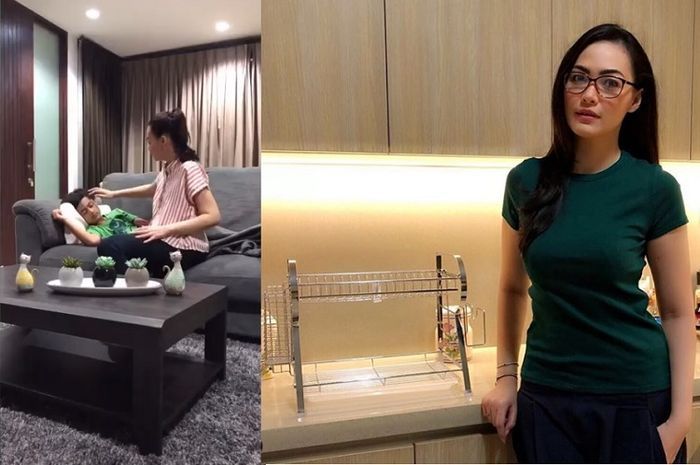 Dapur Christy Jusung Mantan Istri Hengky Kurniawan Jauh dari Kesan Mewah