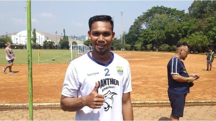 Saepuloh Maulana, saat masih bergabung dengan Persib Bandung.