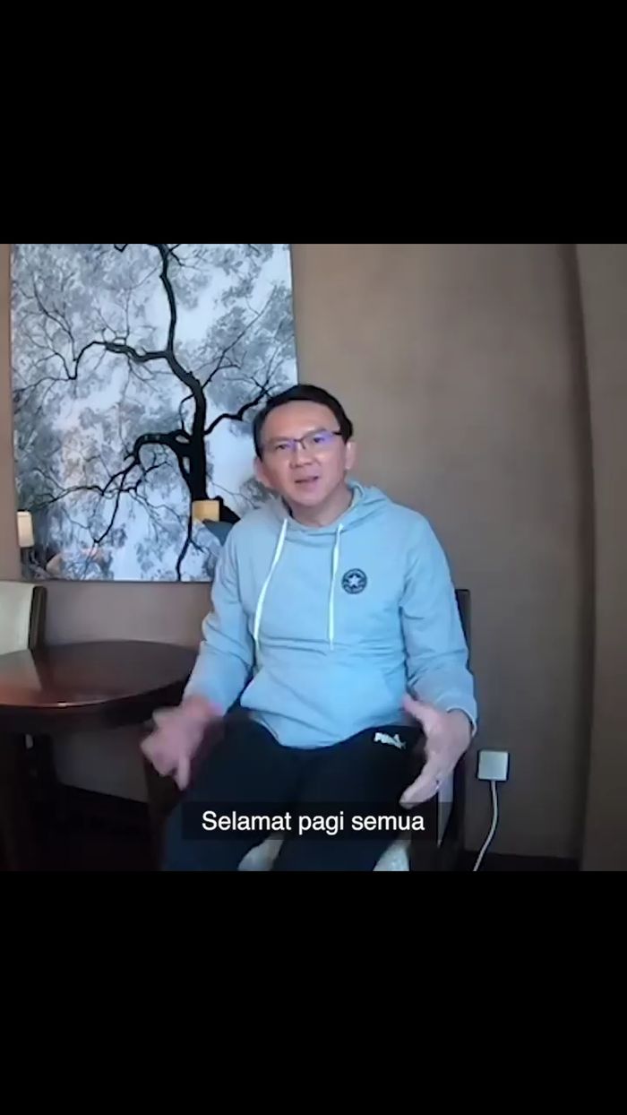 Ahok buat video klarifikasi tentang hubungannya dengan PND dan Harta Gono-gini