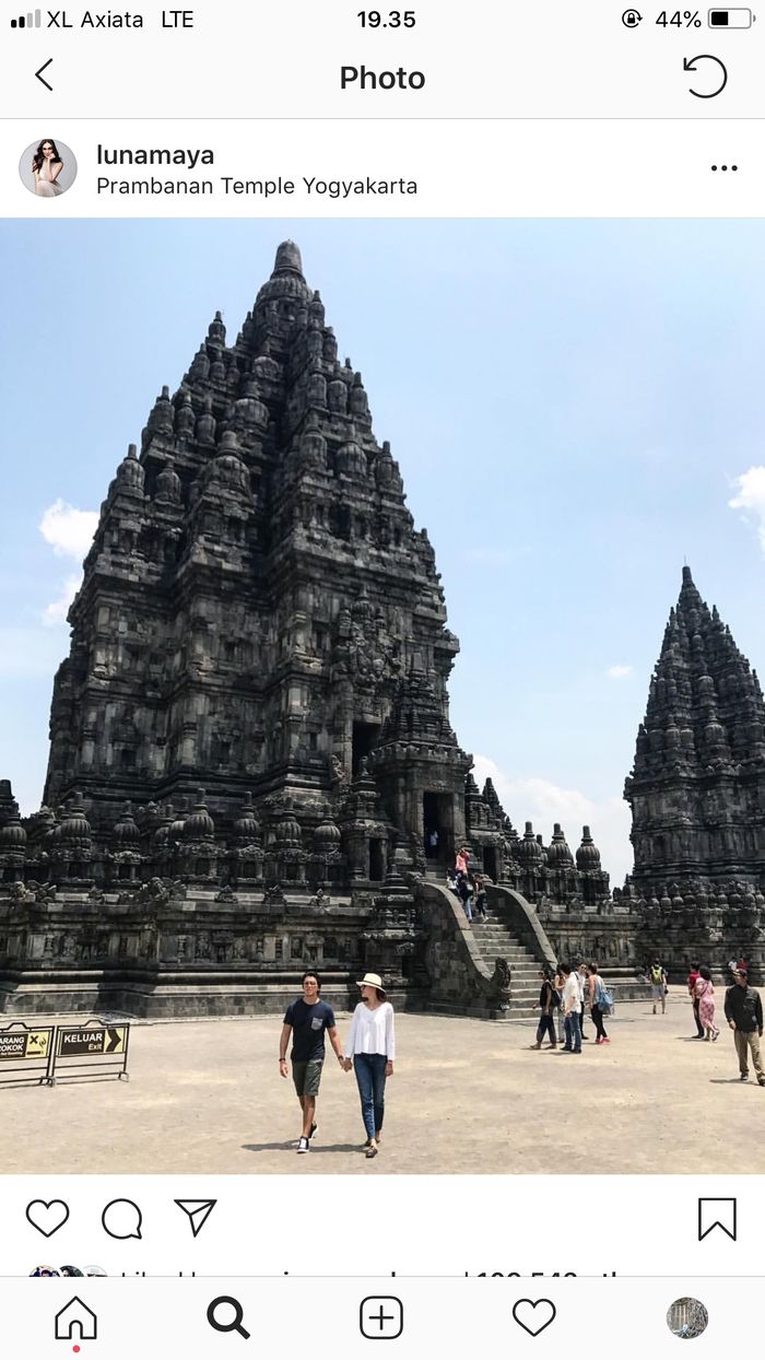 Foto lama Luna Maya dan Reino Barack (Instagram/lunamaya)