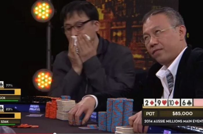 Paul Phua dalam sebuah perjudian