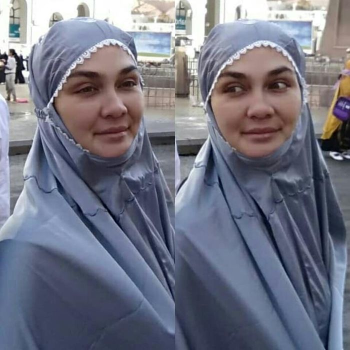 Mata sembab Luna Maya