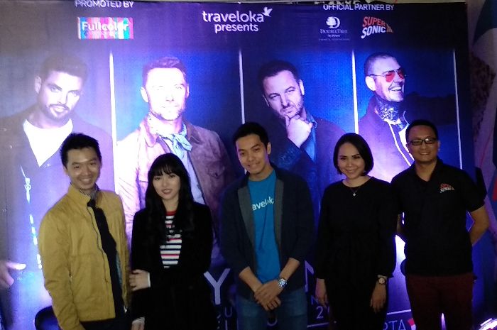 Konferensi pers konser Boyzone yang bertajuk 'Thank You & Goodnight Farewell Tour 2019' saat ditemui Grid.ID di Doubletree by Hilton, Menteng, Jakarta Pusat pada Rabu (6/3/2019)