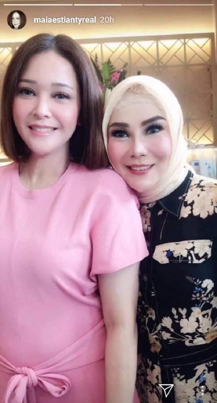 Tampak Membuncit, Perut Maia Estianty di Potret Terbarunya Jadi Sorotan, Lagi Hamil?