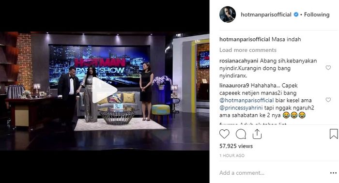 Hotman Paris dan Syahrini