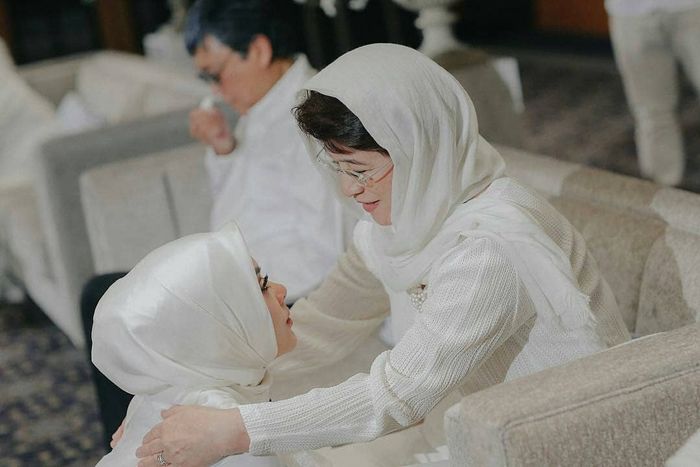 Cantiknya ibu Reino Barack
