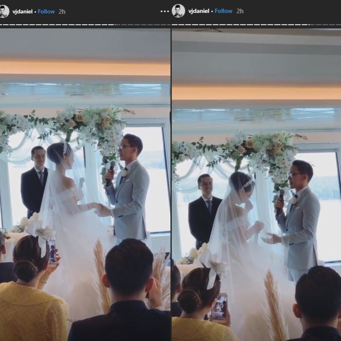 Momen haru pernikahan Yuanita