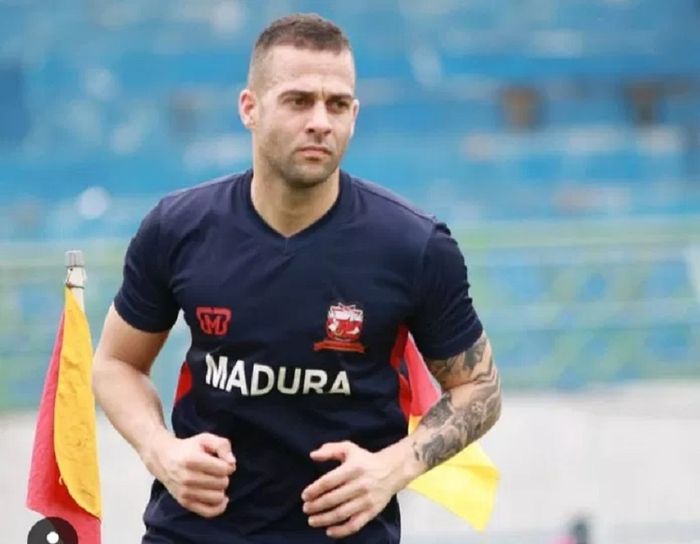 Aleksandar Rakic, pemain Madura United.