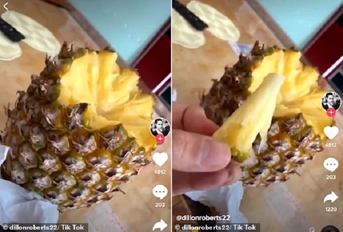 Cara mengupas nanas dengan lebih mudah