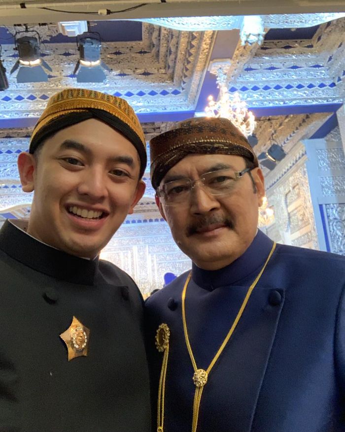 Bambang Trihatmodjo di nikahan anaknya