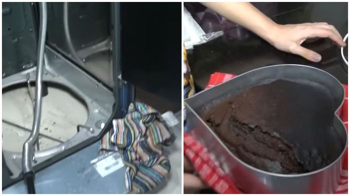 Kue kejutan Natasha Wilona gosong gara-gara oven di dapurnya terbakar.