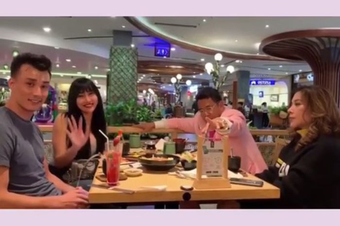 Makan Bareng Hotman Paris, Ini Deretan Gelagat Aneh Pacar Tampan Lucinta Luna