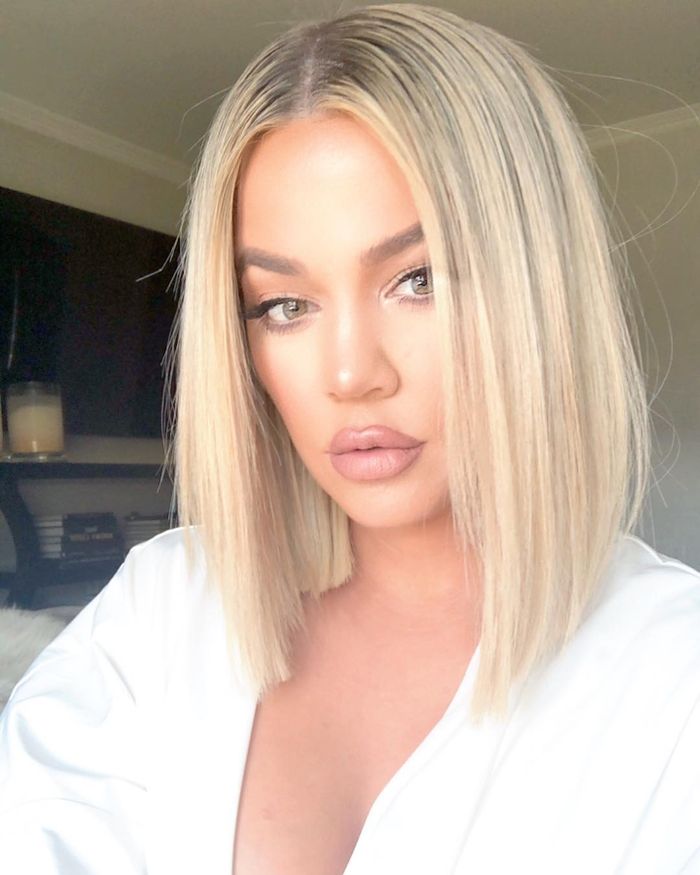 Gaya Rambut Pendek Syahrini Saat Jumpa Pers Ternyata Lagi Tren di Kalangan Artis Hollywood! - Khloe Kardashian