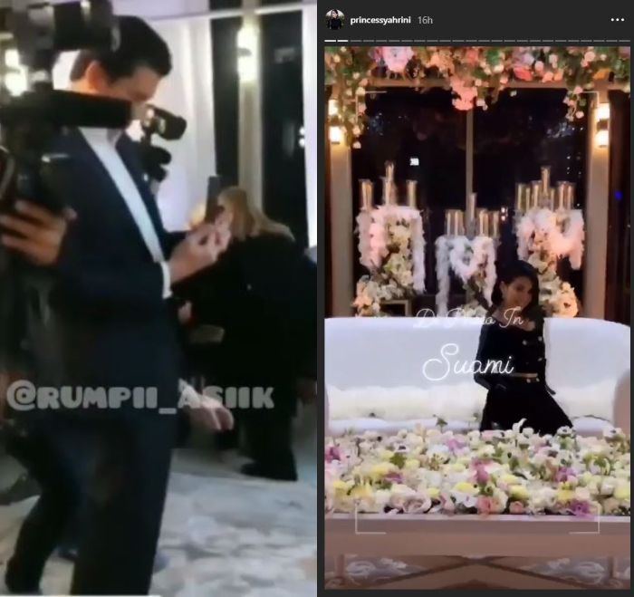 Reino Barack rela memotret Syahrini demi instagram story