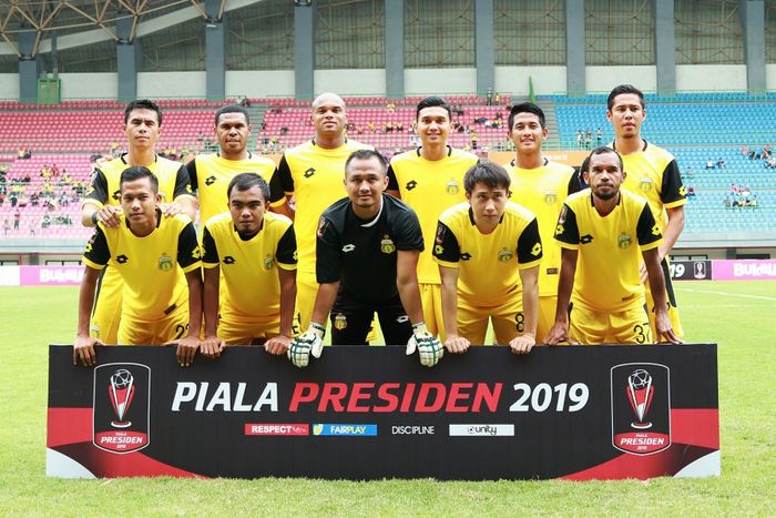 Skuat Bhayangkara FC di Piala Presiden 2019.