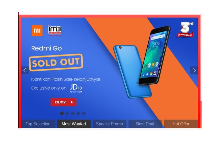 Sale Redmi Go