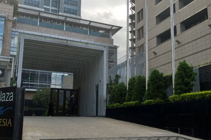 Kawasan tempat tinggal Reino Barack di Keraton Private Residance, Thamrin, Jakarta Pusat.