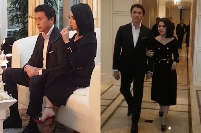 Syahrini Kenakan Sepatu Hak Tinggi Berharga Fantastis Saat Jumpa Pers