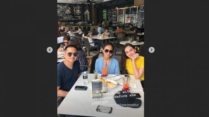 Faisal Nasimuddin rela susul Luna Maya naik jet pribadi ke Singapura demi makan siang bareng.