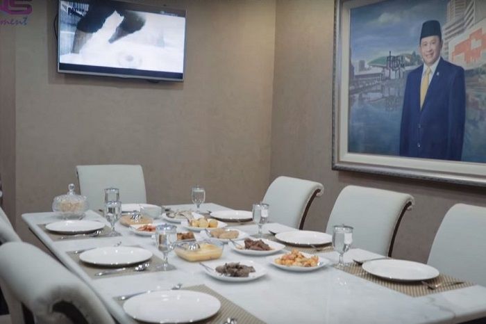 Ruang makan di Gedung DPR RI