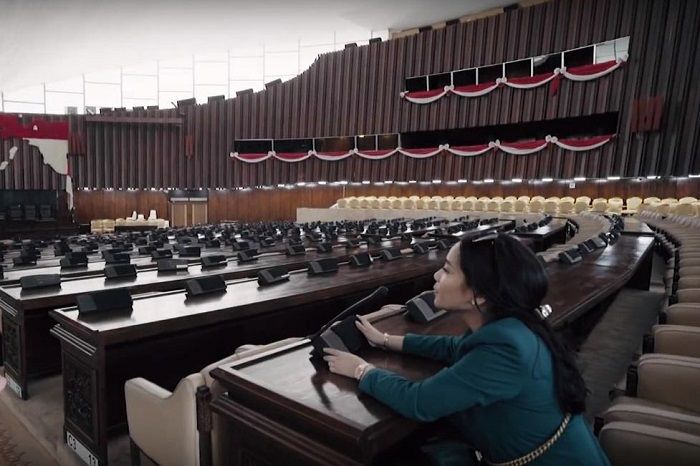 Ruang sidang di Gedung DPR RI
