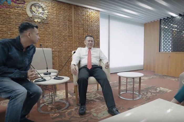 Ruang delegasi di Gedung DPR RI