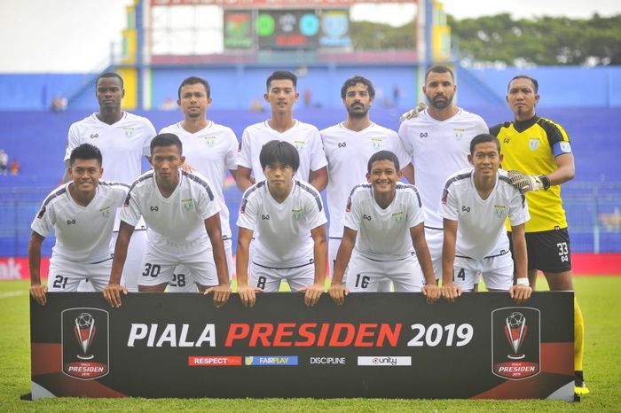 Skuat Persela Lamongan di Piala Presiden 2019.