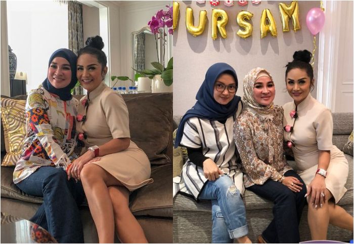 Istri Haji Isam merupakan sahabat dekat Krisdayanti.
