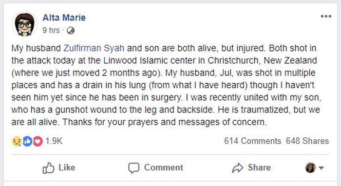 Curhatan Alta Marie istri Zulfirman Syah