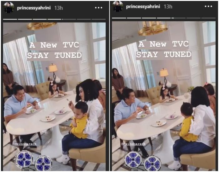 Syahrini Nampak Jalani Syuting