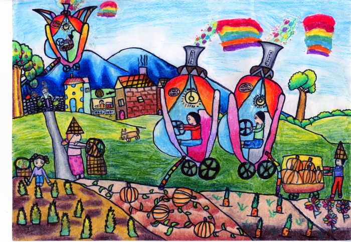 Keren Inilah Karya 30 Finalis Lomba Gambar Toyota Dream