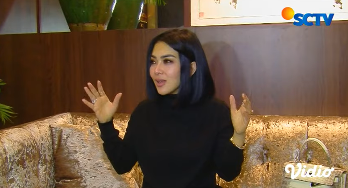 Ungkapan manja Syahrini
 