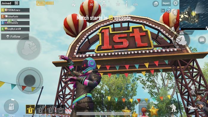 Saat matchmaking untuk skin Anniversary di PUBG Mobile