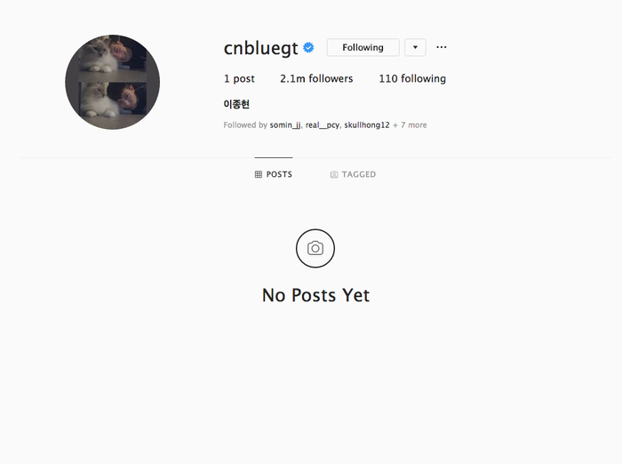 Instagram Jonghyun CNBLUE